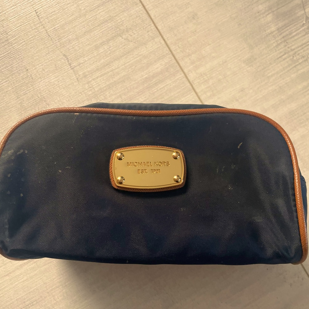 Gently used Michael Kors makeup bag